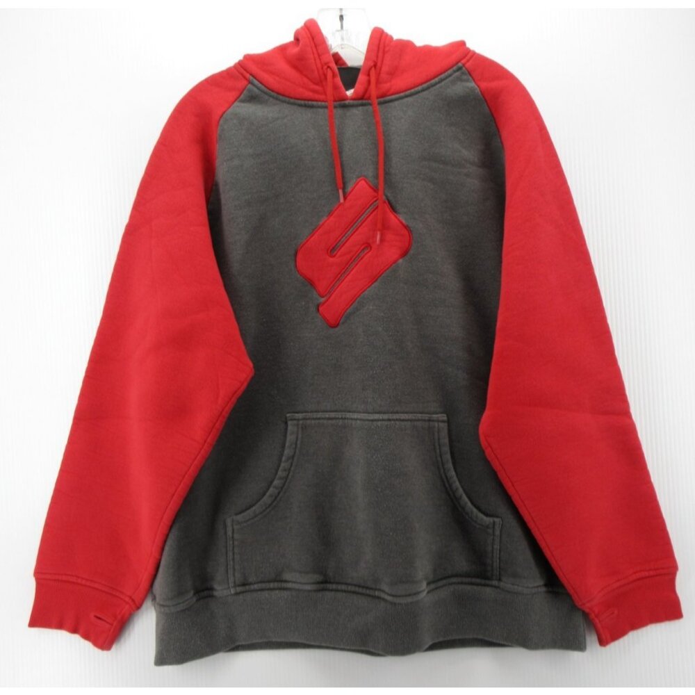 VINTAGE Sea Doo Sweatshirt XL Red Bombardier Pullover Hoodie Jet Ski *